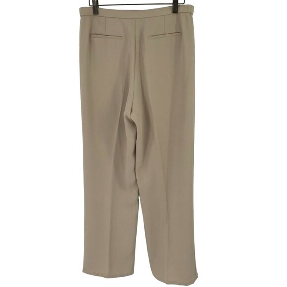 Pendleton Womens Beige High-Waisted Trousers pants Size 10 short - Picture 10 of 13